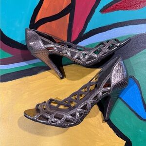 Rocket Dog Metallic Heels